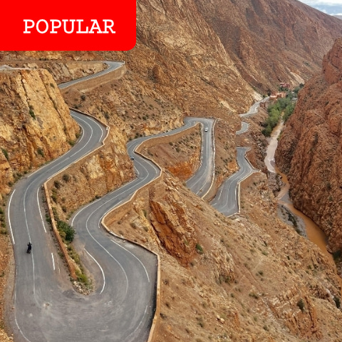 Days adventure Atlas Crossing and Deep Sahara desert road trip Morocco